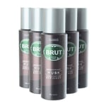 BRUT MUSK DEODORANT BODY SPRAY 200ML CAN 6 PACK