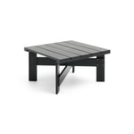 HAY Crate Low table bord 75,5x75,5 cm lackad furu Black