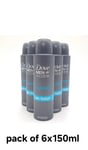 Dove Men+Care Classic Antiperspirant Deodorant 6x150ml