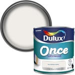 Dulux 5091096 Once Satinwood Paint For Wood And Metal - Pure Brilliant White 2.