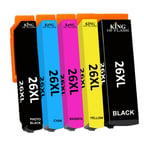 T26XL Ink Cartridge for Epson XP-520 XP-600 XP-605 XP-620 XP625 XP710 XP800 820