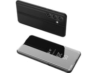 Hurtel Clear View Case Etui Samsung Galaxy A54 5G Pokrowiec Z Klapką Sort