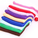 5 Pcs Soft Soothing Microfiber Towel Car Cleaning Wash Cloth Han Purple