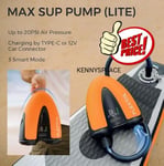 FLEXTAIL MAX SUP PUMP *LITE* 20PSI Air Pump for SUP & KITE - 12V (No Battery)