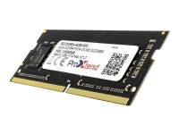 ProXtend - DDR4 - modul - 4 GB - SO DIMM 260-pin - 2666 MHz / PC4-21300 - CL19 - 1.2 V - ej buffrad - icke ECC