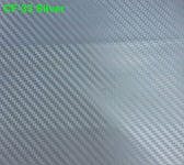 3D Carbon Foil 152x200cm Silver lim