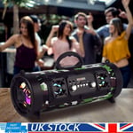 Wireless Bluetooth Speaker LED Stereo Loud Bass Subwoofer Portable Speaker
