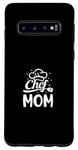 Coque pour Galaxy S10 Chef Mom Culinary Mom Restaurant Famille Cuisine Culinaire Maman