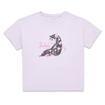 Disney Encanto Isabela Women's Cropped T-Shirt - Lilac - XS - Lilac