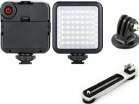 ULANZI LED 49 belysningslampa för kamera / videokamera + RACK