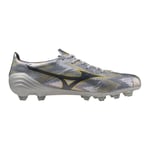 Mizuno Alpha Ii Made In Japan Fg/ag Platinum Silver - Silver/guld, storlek 46