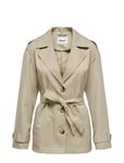 ONLY Onlline Short Trenchcoat Otw Beige