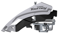 Shimano Tourney TY601 Framväxel 3x6-8s, Klämma, Top Swing, 26"