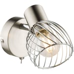 Spot spot lampe de lecture salon chambre cage veilleuse chrome lampe mobile