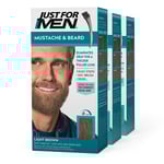 Just For Men Skäggfärg (Medium brown) 3 st.