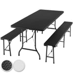 Folding Table Camping Picnic Small Bench Dining Set BBQ Camp Trestle Car Boot