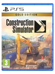 CONSTRUCTION SIMULATOR - GOLD EDITION pour Playstation 5
