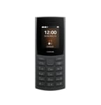 Nokia 105 4G Dual Sim Charcoal Basic Big Button Mobile Phone - TA-1551
