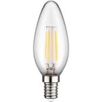 LED-kronljuslampa E14 | 4W | 470 lm | 2700 K| Varm vit | Ej dimbar