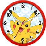 Väggklocka - Pokemon Pikachu