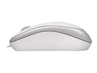 Microsoft Ready Mouse - Souris - droitiers et gauchers - optique - 3 boutons - filaire - USB - blanc