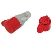 Tarel Portabelt Isolerat Uttag 16A 400V 5P Ip44 /Gängade Anslutningar