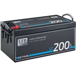 ELC200L Batterie Décharge Lente LiFePO4 12V 200Ah Lithium Solaire, marine, moteur électrique bateau, camping car - Ective