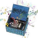 Harry Potter speldosa Magic skola handvev musikalsk leksak blue 1pc