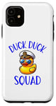 Coque pour iPhone 11 Duck Duck Squad Tenue de croisière de vacances assortie