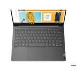 Lenovo Yoga Slim 7 Laptop 33.8 cm (13.3") Quad HD AMD Ryzen 7 5800U 8 GB LPDDR4x-SDRAM 512 GB SSD Wi-Fi 6 (802.11ax) Windows 10 Home Grey