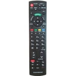 New Remote Control N2QAYB000487 Replace for Panasonic LED LCD Viera Plasma TV N2QAYB000490 N2QAYB000354 N2QAYB000239 TX-L22X20E TX-L22X20L TX-L24C3B TX-L24C3E No Setup Required