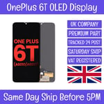 OnePlus 6T 1+6T A6010 A6013 OLED AMOLED LCD Screen Display Touch Digitizer Glass