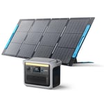 Anker SOLIX C1000 Portable Power Station Battery + 200w Anker 531 Solar Panel