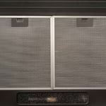 SIA VSR60BL 60cm Black Slim Visor Cooker Hood Kitchen Fan And Carbon Filter