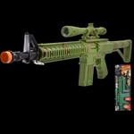 M4 Rifle With Vibration & Sound Combat Mission Toy Gun Army