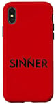 Coque pour iPhone X/XS Sinner For Sins - Oreille du Diable