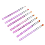 7PCS Nail Art Pen Light Therapy Nail Brushes DIY Nail Art Brushes Nail Drawing