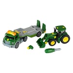 Theo Klein 3908 - John Deere Transporter With Tractor,Toy