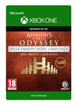 Code de téléchargement Assassin's Creed Odyssey Pack Extra Large de Crédits Helix Xbox One