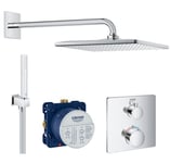Grohe Grohtherm Cube 260 brusesæt, krom