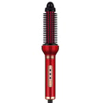 SLFPOASM Constant Temperature Hot Air Comb Automatic Curling Iron Professional Hair Dryer Comb Large Curling Iron Red