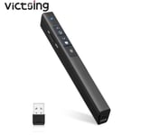 Victsing Presentation Pointer Presenter 2.4GHz Laser Pointer Clicker Wireless