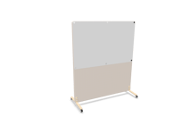 Götessons Golvskärm med whiteboard på hjul 2 storlekar | Sketch 1600 x 1800 mm Vit