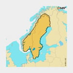C-MAP Elektroniskt sjökort Reveal X - Norges & Sveriges sjöar