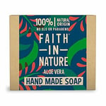 Faith In Nature Aloe Vera Vegetable Soap Bar 100g