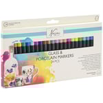 Nassau Fine Art Glas- och porslinpennor 24-set