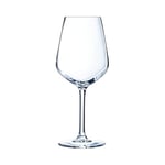 Luminarc - Collection Vinetis - 6 verres à pied 30 cl - Design moderne et élégant - Fabriqués en France - Emballage renforcé