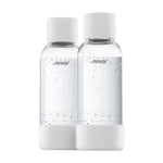 MYSODA 0,5L JUOMAPULLO 2-PACK, VALKOINEN