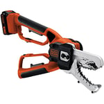 BLACK+DECKER 18V Cordless Alligator Lopper Chainsaw with 2.0Ah Lithium Ion Battery
