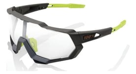 Lunettes 100  speedtrap   soft tact cool grey   verres photochromic